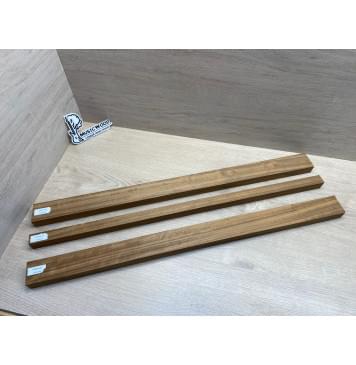 Овенгкол заготовка грифа для электрогитары Радиал ААА 27х(50.5-24.5-50.5)х750 мм - из 3х частей-12