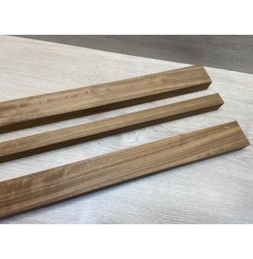 Овенгкол заготовка грифа для электрогитары Радиал ААА 27х(50.5-24.5-50.5)х750 мм - из 3х частей-13