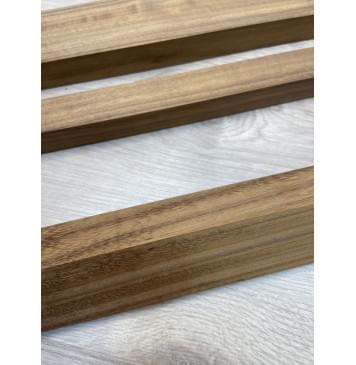 Овенгкол заготовка грифа для электрогитары Радиал ААА 27х(50.5-24.5-50.5)х750 мм - из 3х частей-8