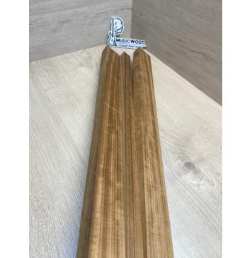 Овенгкол заготовка грифа для электрогитары Радиал ААА 27х(50.5-25.5-50.5)х750 мм - из 3х частей-5