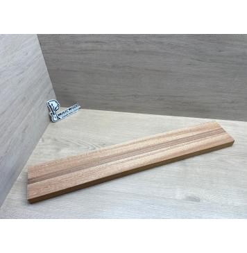 Махагон/Сапели заготовка для переклеенного грифа электрогитары Радиал АА 29.5х(47-19-47)х715 мм - из 3х частей-0