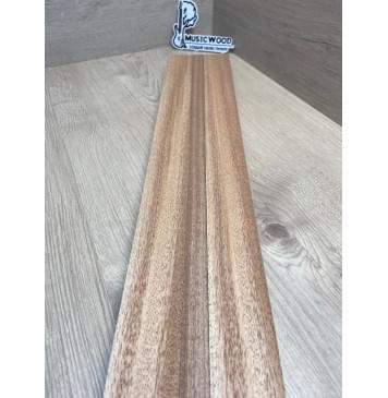 Махагон/Сапели заготовка для переклеенного грифа электрогитары Радиал АА 29.5х(47-19-47)х715 мм - из 3х частей-1