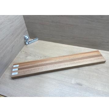 Махагон/Сапели заготовка для переклеенного грифа электрогитары Радиал АА 29.5х(47-19-47)х715 мм - из 3х частей-5