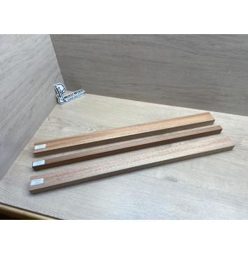 Махагон/Сапели заготовка для переклеенного грифа электрогитары Радиал АА 29.5х(47-19-47)х715 мм - из 3х частей-7