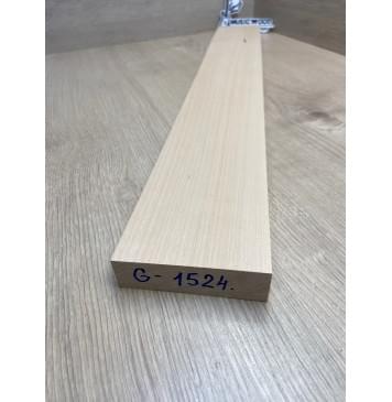 Клён Белый заготовка грифа для электрогитары Радиал А 26.5х95х710 мм-3