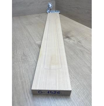 Клён Белый заготовка грифа для электрогитары Радиал ААА 26.5х99х730 мм-4