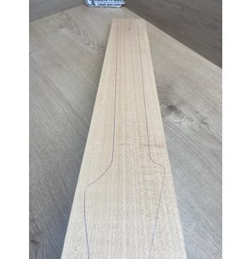 Клён Белый заготовка грифа для электрогитары Радиал ААА 26.5х99х730 мм-8