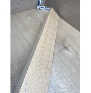 Клён Белый заготовка грифа для электрогитары Радиал ААА 26.5х99х730 мм-7