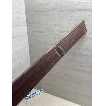 Палисандр Индийский заготовка накладки для электрогитары Радиал А 8.5х66-58х530 мм-4