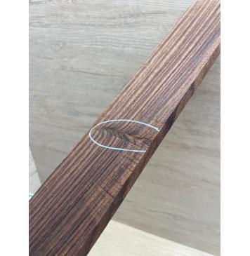 Палисандр Индийский заготовка накладки для электрогитары Радиал А 8.5х66-58х530 мм-7