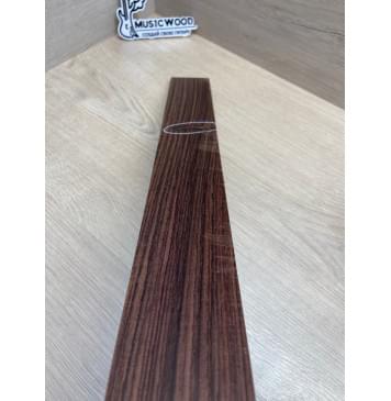 Палисандр Индийский заготовка накладки для электрогитары Радиал А 8.5х66-58х530 мм-6
