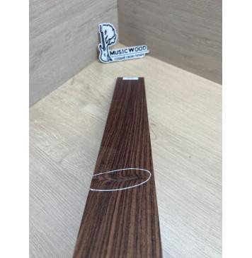 Палисандр Индийский заготовка накладки для электрогитары Радиал А 8.5х66-58х530 мм-10