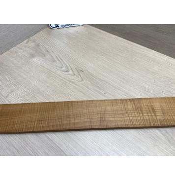 Клён Волнистый Печеный 180 гр заготовка накладки для бас-гитары Радиал А Волна ААА 10х65х745 мм-14