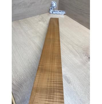 Клён Волнистый Печеный 180 гр заготовка накладки для бас-гитары Радиал АА Волна ААА 8х65х735 мм-20