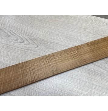 Клён Волнистый Печеный 180 гр заготовка накладки для бас-гитары Радиал АА Волна ААА 10х65х730 мм-3