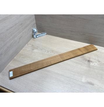 Клён Волнистый Печеный 180 гр заготовка накладки для бас-гитары Радиал ААА Волна ААА 9.7х65х690 мм-6