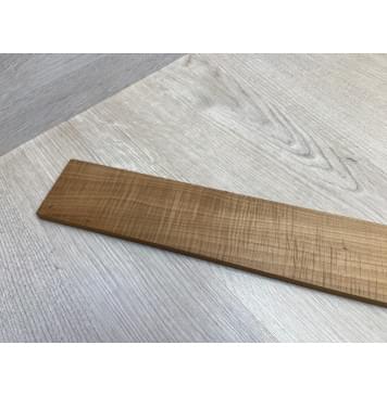 Клён Волнистый Печеный 180 гр заготовка накладки для бас-гитары Радиал АА Волна ААА 9.7х65х725 мм-5