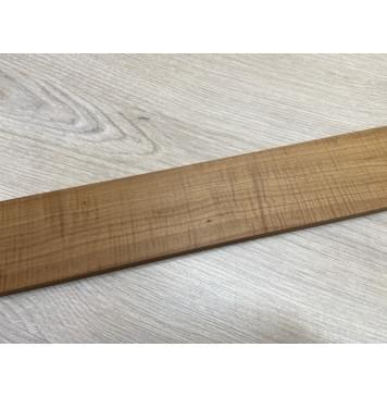 Клён Волнистый Печеный 180 гр заготовка накладки для бас-гитары Смешанный АА Волна АА 9.7х65х740 мм-3