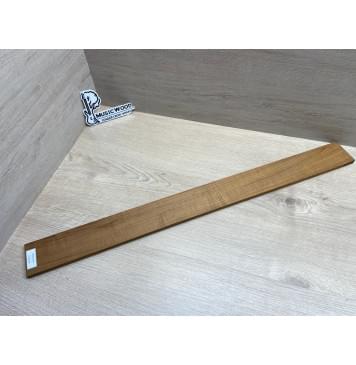 Клён Волнистый Печеный 180 гр заготовка накладки для бас-гитары Смешанный АА Волна АА 9.7х65х740 мм-6