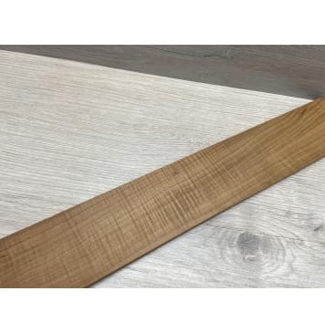 Клён Волнистый Печеный 180 гр заготовка накладки для бас-гитары Смешанный АА Волна АА 9.7х65х740 мм-18