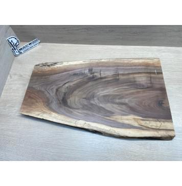 Орех Американский заготовка на топ Тангент А 25х330-210х565-555 мм - (цельный) Уценка-трещина-5