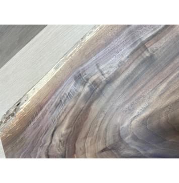 Орех Американский заготовка на топ Тангент А 25х330-210х565-555 мм - (цельный) Уценка-трещина-8