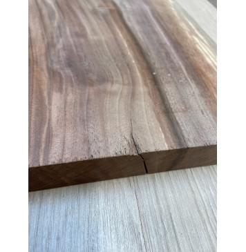 Орех Американский заготовка на топ Тангент А 25х330-210х565-555 мм - (цельный) Уценка-трещина-11
