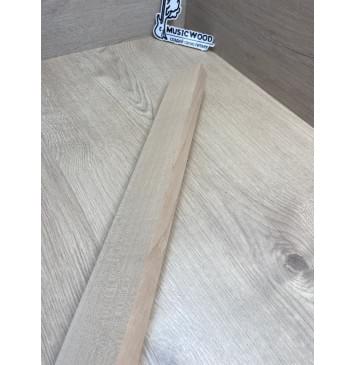 Клён Белый заготовка грифа безголовой гитары Радиал ААА 22.5х66-60х563 мм-3