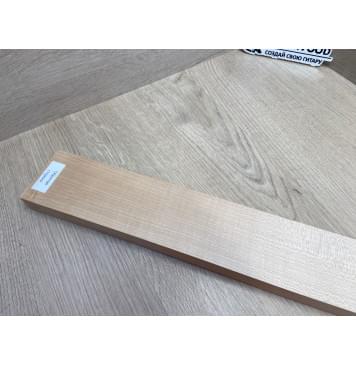 Клён Белый заготовка грифа безголовой гитары Радиал ААА 22.5х66-60х563 мм-6