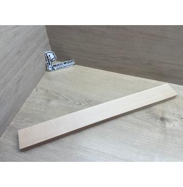 Клён Белый заготовка грифа безголовой гитары Радиал ААА 26.5х65х610 мм-0