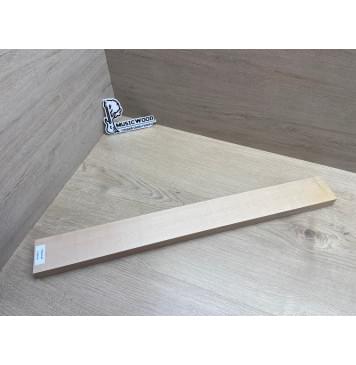 Клён Белый заготовка грифа безголовой гитары Радиал ААА 26.5х65х610 мм-6