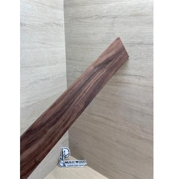 Палисандр Индийский заготовка накладки для электрогитары Смешанный ААА 7.4х67-62х545 мм-9