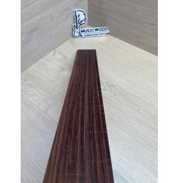 Палисандр Индийский заготовка накладки для электрогитары Радиал ААА 7.5х70-63х520 мм-6