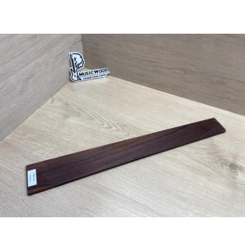 Палисандр Индийский заготовка накладки для электрогитары Смешанный АА 6.5х69-51х510 (Уценка-червоточины)-3