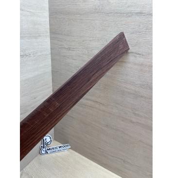 Палисандр Индийский заготовка накладки для электрогитары Смешанный АА 6.5х69-51х510 (Уценка-червоточины)-2