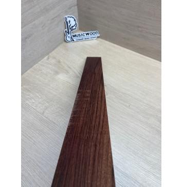Палисандр Индийский заготовка накладки для электрогитары Смешанный АА 6.5х69-51х510 (Уценка-червоточины)-6