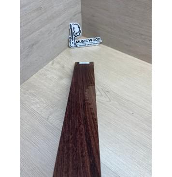 Палисандр Индийский заготовка накладки для электрогитары Смешанный АА 6.5х69-51х510 (Уценка-червоточины)-5