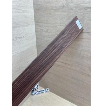 Палисандр Индийский заготовка накладки для электрогитары Радиал ААА 7.5х67-62х535 мм-10