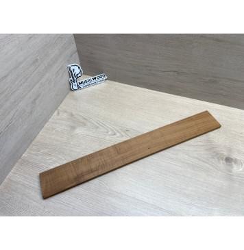 Клён Волнистый Печёный 180 гр заготовка накладки для электрогитары Смешанный АА Волна АА 10х65х525 мм-0