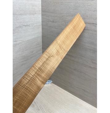 Клён Волнистый Печёный 180 гр заготовка накладки для электрогитары Смешанный АА Волна АА 10х65х525 мм-3