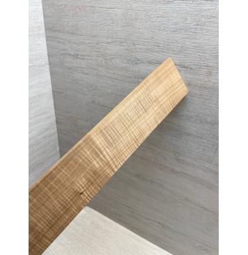 Клён Волнистый Печёный 180 гр заготовка накладки для электрогитары Смешанный АА Волна АА 10х65х525 мм-5