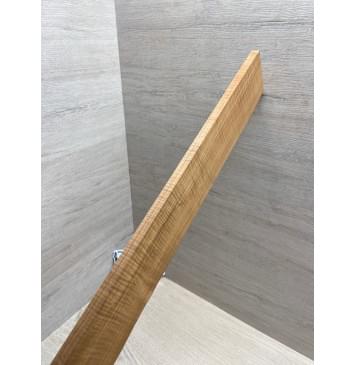 Клён Волнистый Печёный 180 гр заготовка накладки для электрогитары Смешанный АА Волна АА 10х65х525 мм-6