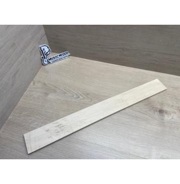 Клён Белый Явор, Волнистый заготовка накладки для электрогитары Радиал А Волна АА 9х67-60х565 мм (Уценка-потемнения)-0