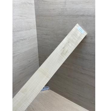 Клён Белый Явор, Волнистый заготовка накладки для электрогитары Радиал А Волна АА 9х67-60х565 мм (Уценка-потемнения)-11