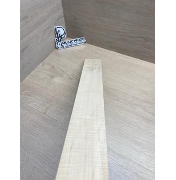 Клён Белый Явор, Волнистый заготовка накладки для электрогитары Радиал А Волна АА 9х67-60х565 мм (Уценка-потемнения)-12