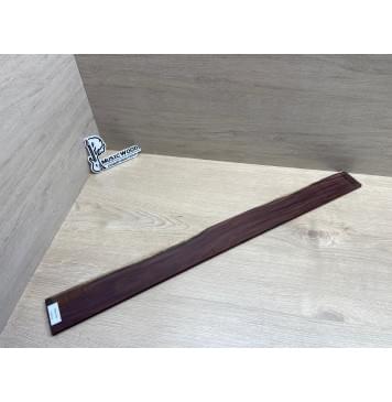 Палисандр Индийский заготовка накладки для бас-гитары Смешанный ААА 7.8х67-57х715 мм-5