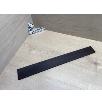 Эбен Чёрный заготовка накладки для электрогитары Радиал АА 7х66-55х528 мм-0