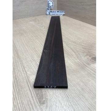 Эбен Чёрный заготовка накладки для электрогитары Радиал АА 7х66-55х528 мм-1