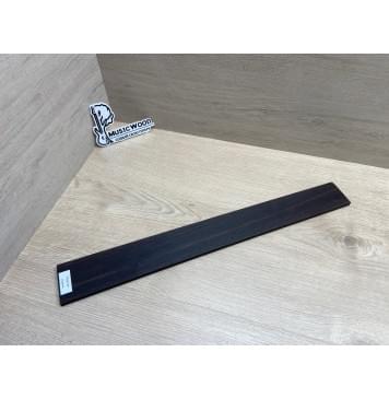 Эбен Чёрный заготовка накладки для электрогитары Радиал АА 7х66-55х528 мм-4