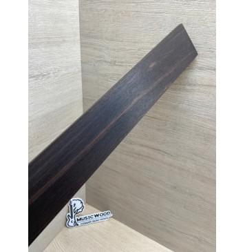 Эбен Чёрный заготовка накладки для электрогитары Радиал АА 7х66-55х528 мм-11